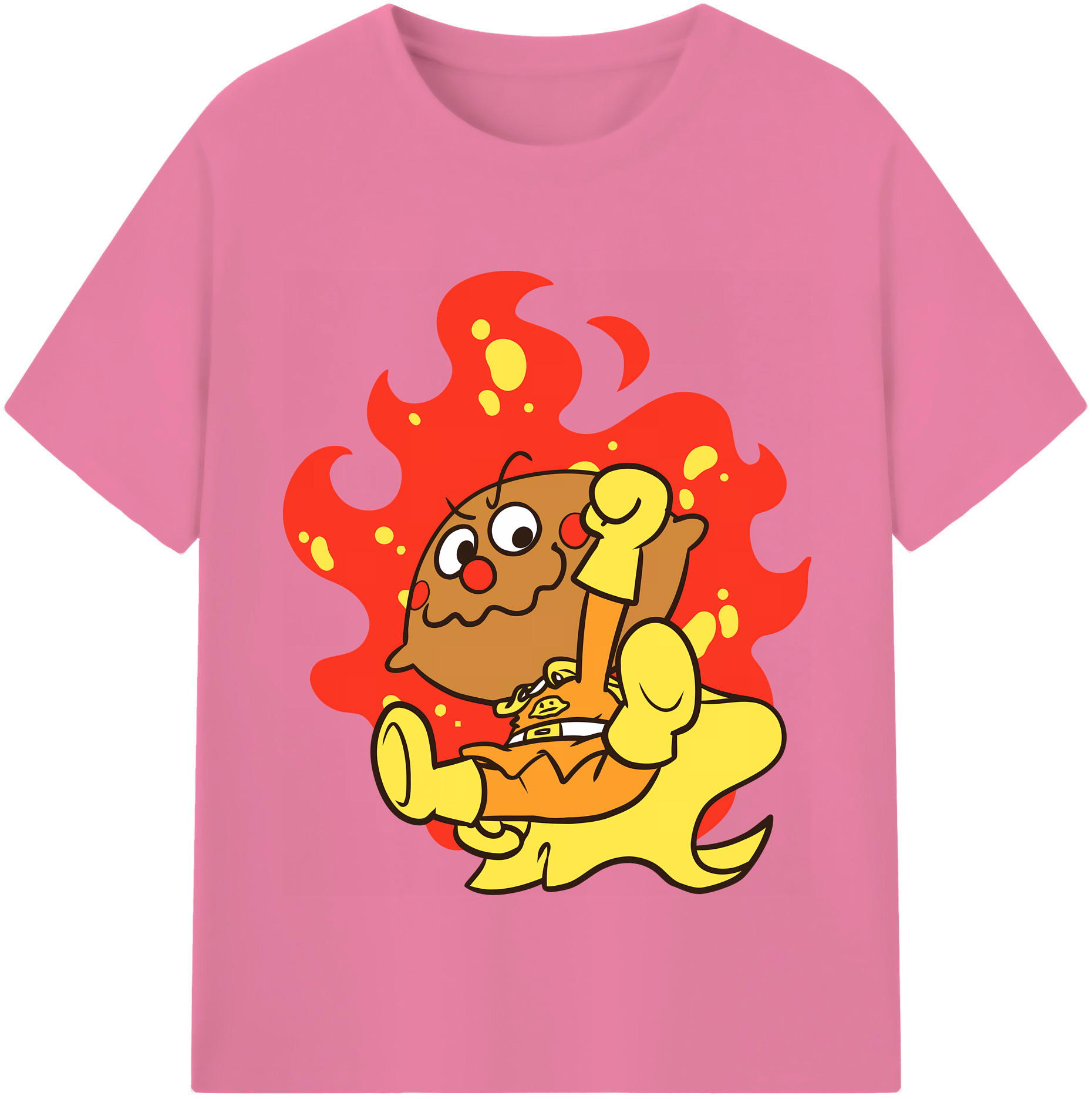 （画像用） アンパンマン Anpanman 綿100％半袖Tシャツ（フロントプリント）